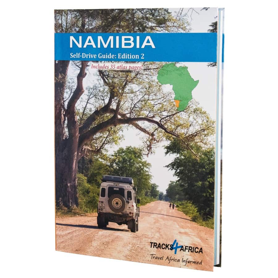 Tracks4Africa　Namibia　Book:　Edition　Self-Drive　Guide　(A4)