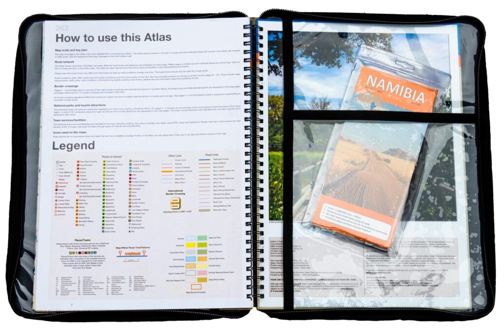 Tracks4Africa canvas cover