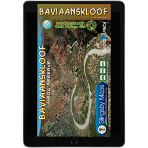Baviaanskloof Touring Digital Map (Edition 6)